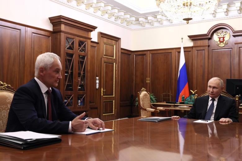 Владимир Путин и Андрей Белоусов