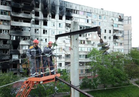 В России создали штаб по восстановлению освобожденных территорий Украины