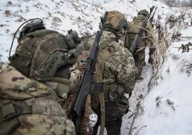 Военнослужащие ВСУ