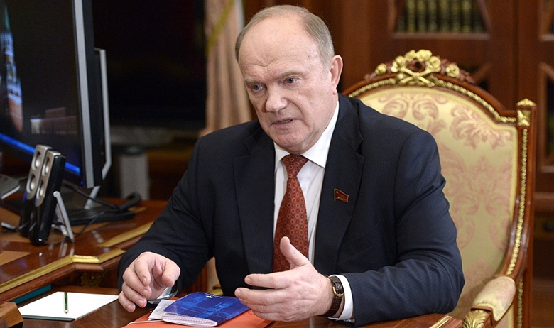 Лидер КПРФ Геннадий Зюганов