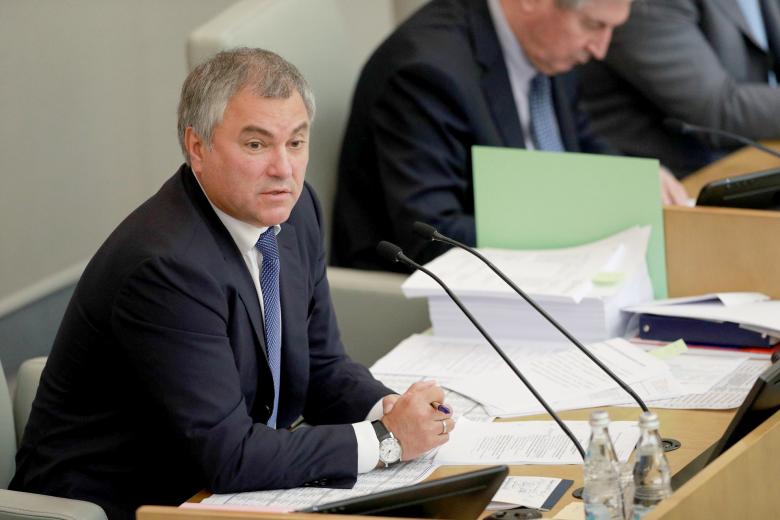 Спикер Госдумы Вячеслав Володин