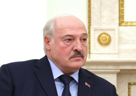 Лукашенко подарили коня породы владимирский тяжеловоз