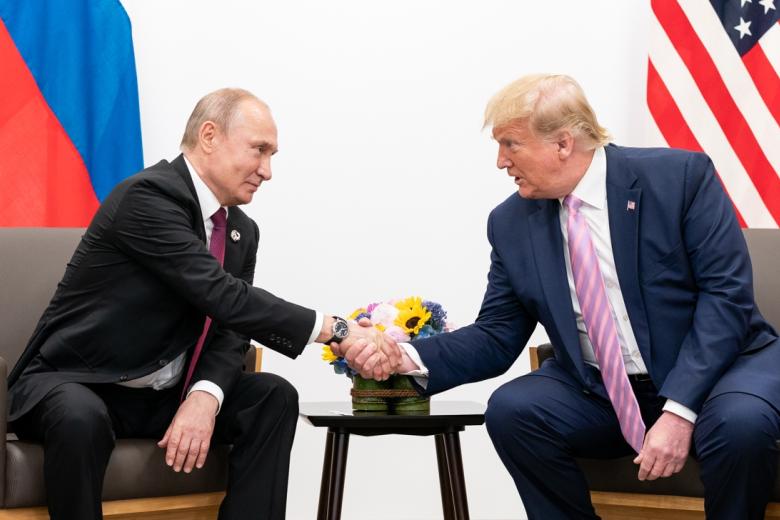 Владимир Путин и Дональд Трамп