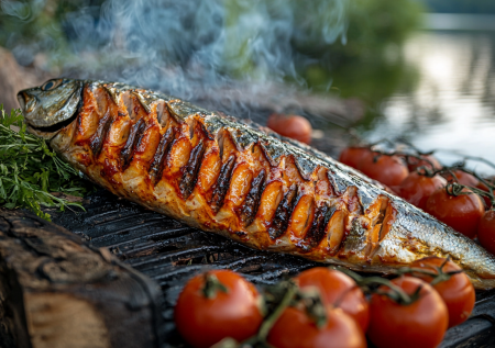 Вкуснейшая скумбрия горячего копчения: готовим сочную рыбу в коптильне