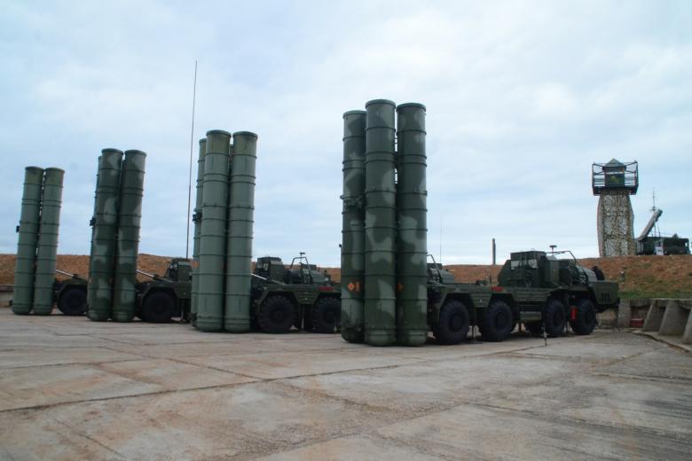Зенитно-ракетный комплекс С-400. Россия, Крым, Севастополь