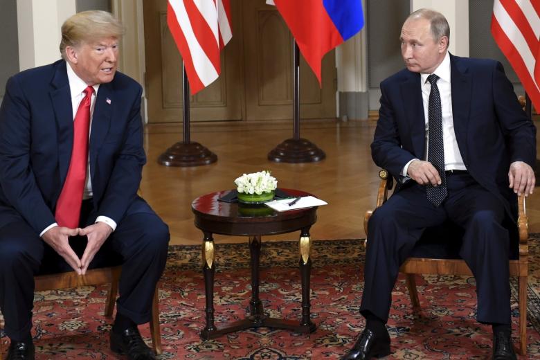 Дональд Трамп и Владимир Путин
