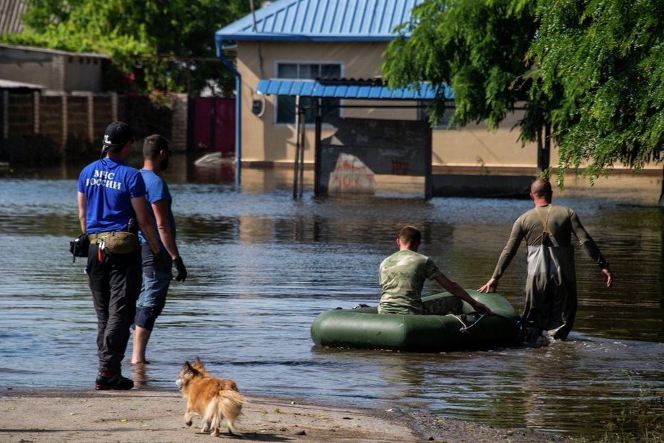 Последствия разрушения дамбы Каховской ГЭС