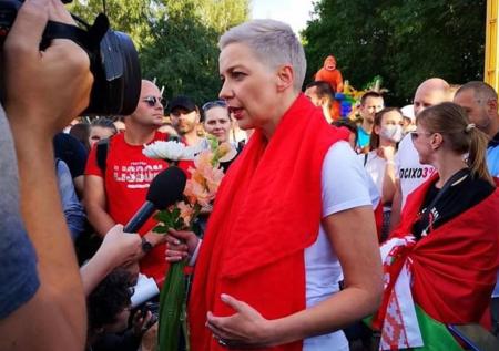 Колесникову начали допрашивать в минском СИЗО