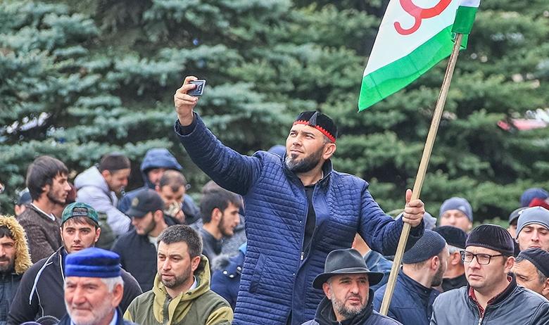 Митинг в Магасе