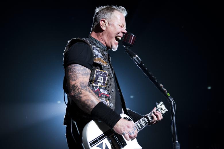 Вокалист и ритм-гитарист метал-группы Metallica Джеймс Хетфилд