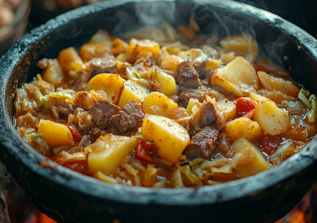 Аппетитное рагу с капустой и мясом: сытное и невероятно вкусное блюдо