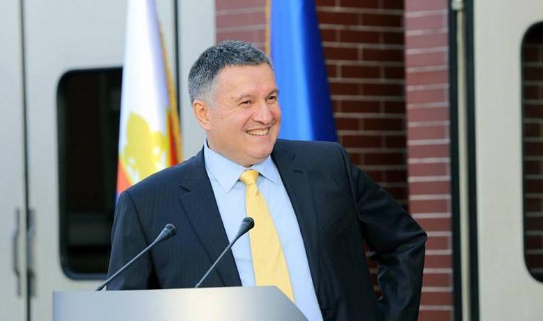 Министр внутренних дел Украины Арсен Аваков