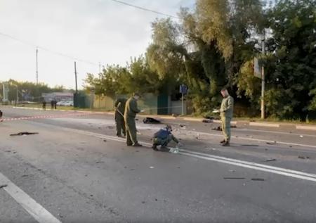 Экспертиза установила мощность взрывного устройства в машине Дугиной