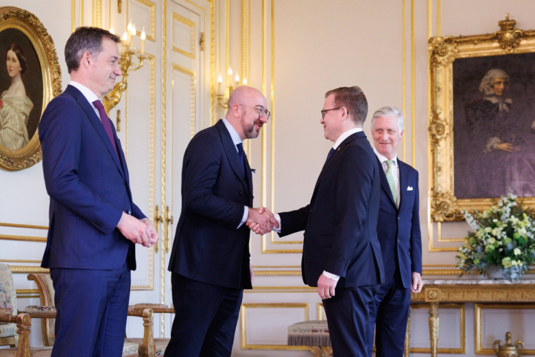 Шарль Мишель и Петтери Орпо