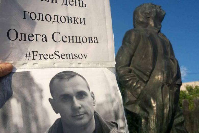 Украинский кинорежиссёр Олег Сенцов