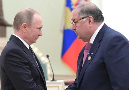 Путин заранее поздравил Усманова с юбилеем