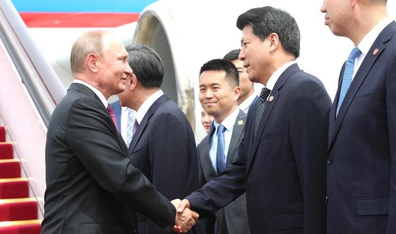 Владимир Путин прибыл с государственным визитом в Китайскую Народную Республику