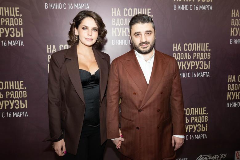 Сарик Андреасян и актриса Лиза Моряк