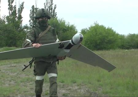Минобороны показало кадры работ беспилотников в ходе спецоперации