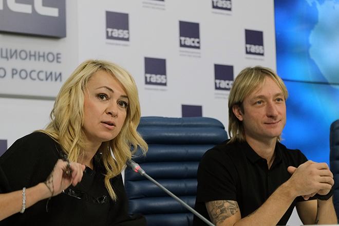 Евгений Плющенко и Яна Рудковская
