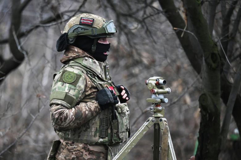 Военнослужащий ВС РФ в зоне СВО