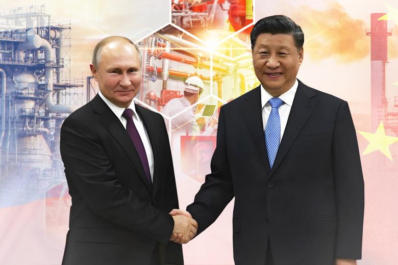 Си Цзиньпин и Владимир Путин