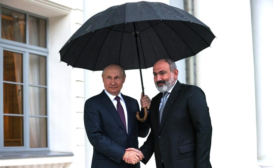 Владимир Путин, Никол Пашинян