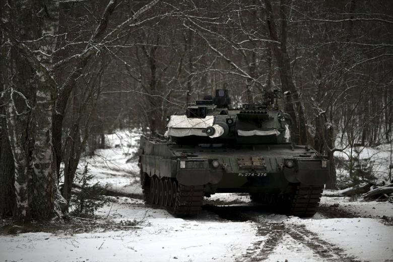 Немецкий боевой танк Leopard