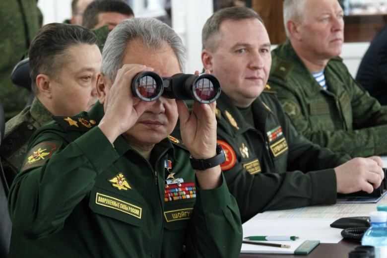 Виктор Хренин и Сергей Шойгу