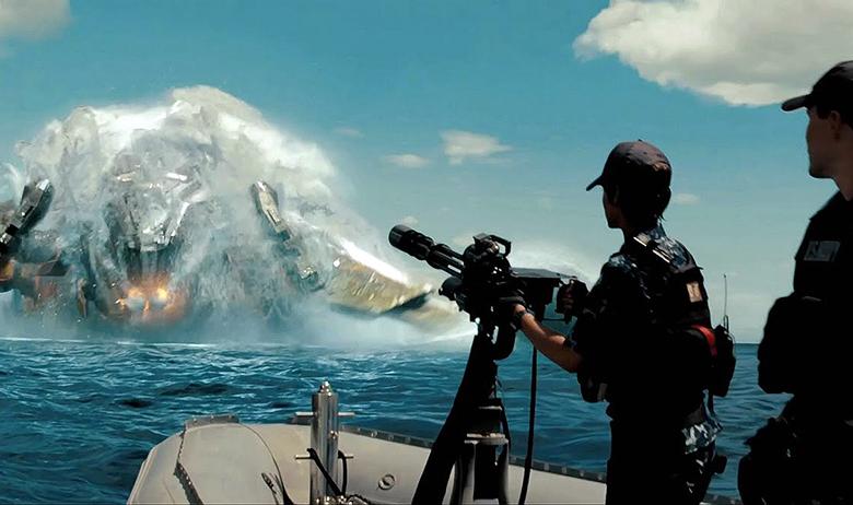 Кадр из фильма «Морской бой»