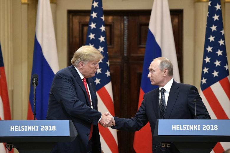 Дональд Трамп и Владимир Путин