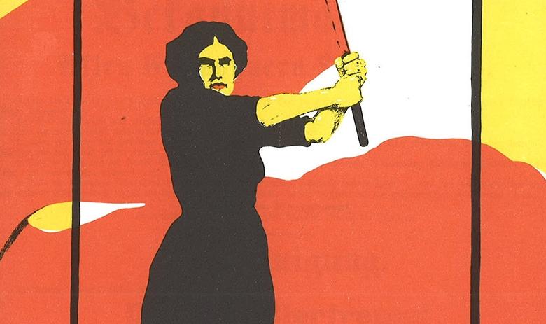 Постер для Международного женского дня, 8 Марта, 1914 г.