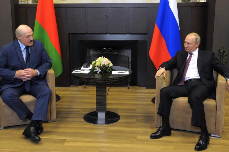 Александр Лукашенко, Владимир Путин