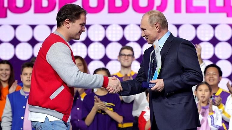 Антон Коротченко и Владимир Путин