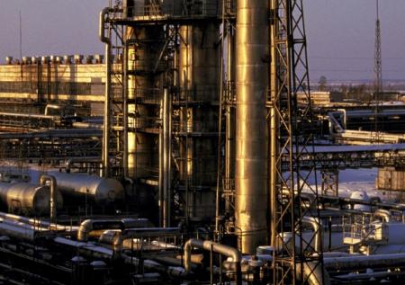 Газ загорелся на Амурском ГПЗ