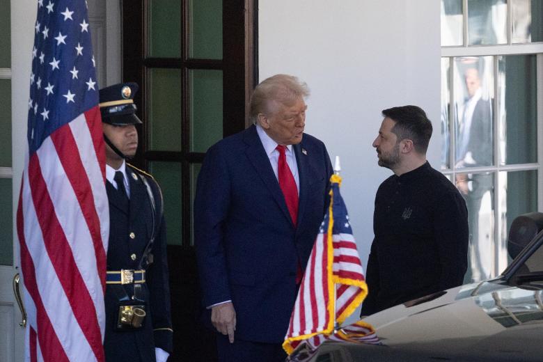 Дональд Трамп и Владимир Зеленский