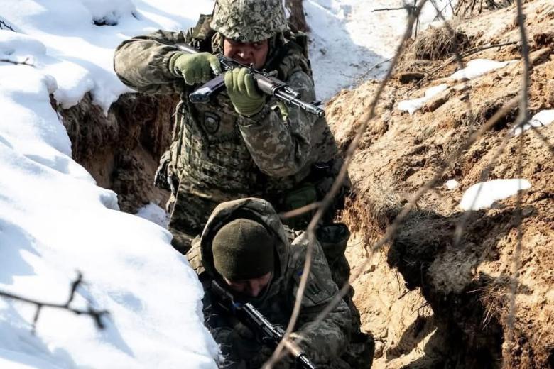 Военнослужащие ВСУ