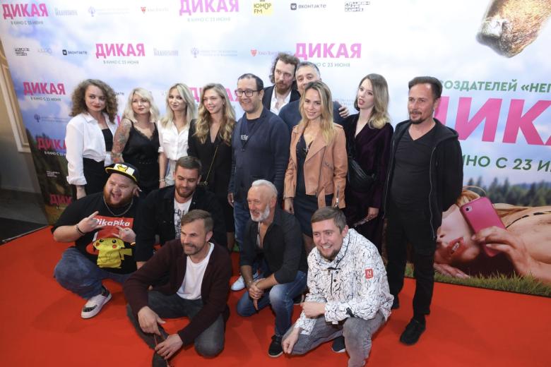 Съемочная группа на премьере фильма «Дикая» в кинотеатре «Иллюзион»