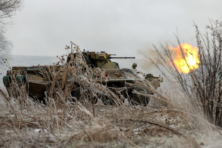 Боевая работа мотострелкового подразделения