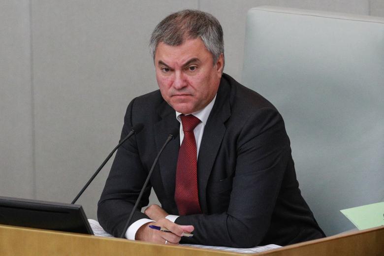 Председатель Госдумы Вячеслав Володин