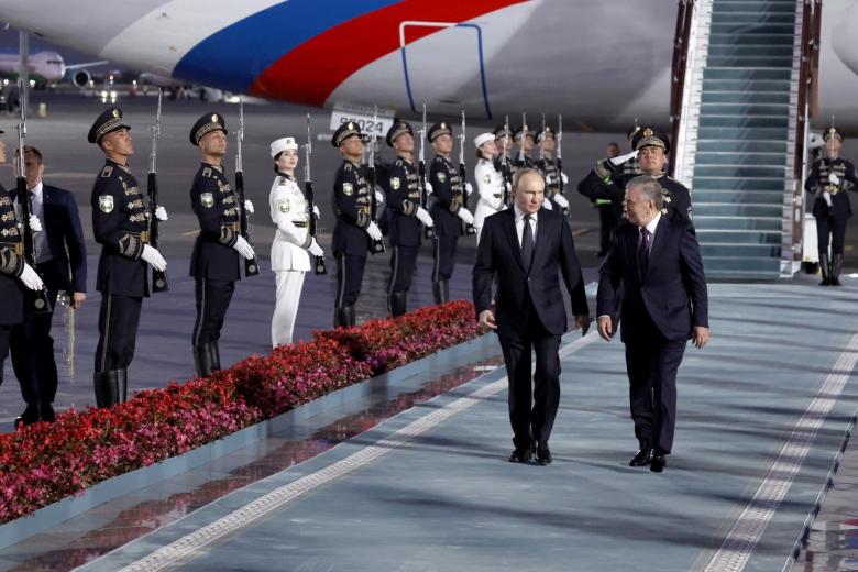 Владимир Путин, Шавкат Мирзиёев