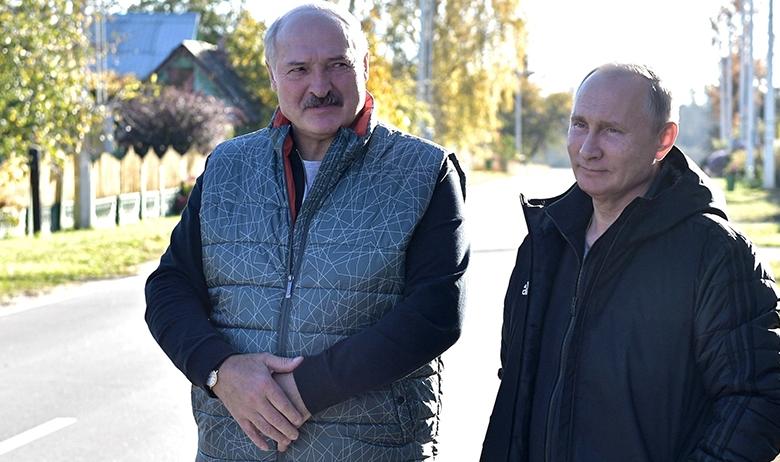 Александр Лукашенко и Владимир Путин