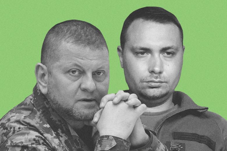 Валерий Залужный (слева) и Кирилл Буданов