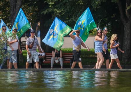 В Москве отметили День ВДВ