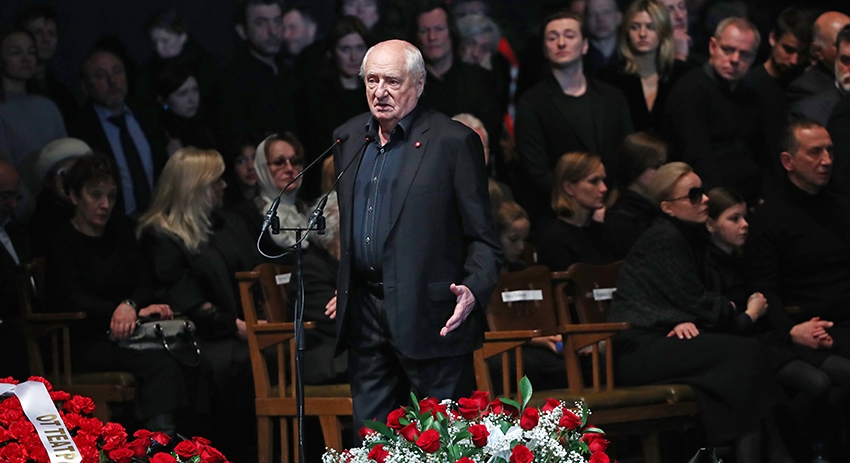 Художественный руководитель театра «Ленком» Марк Захаров