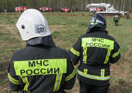 Опубликованы кадры мощных природных пожаров в Забайкалье