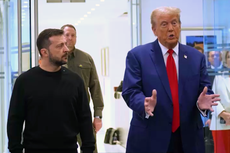 Владимир Зеленский и Дональд Трамп