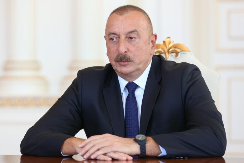Президент Азербайджана Ильхам Алиев