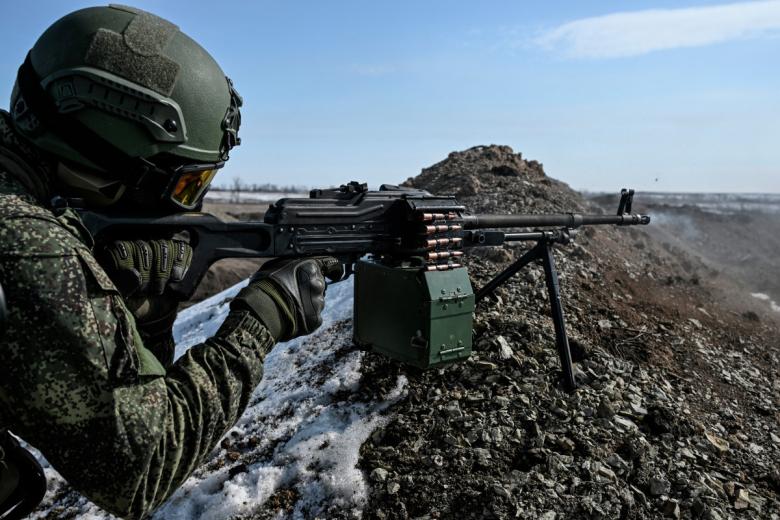 Военнослужащий ВС РФ в зоне СВО