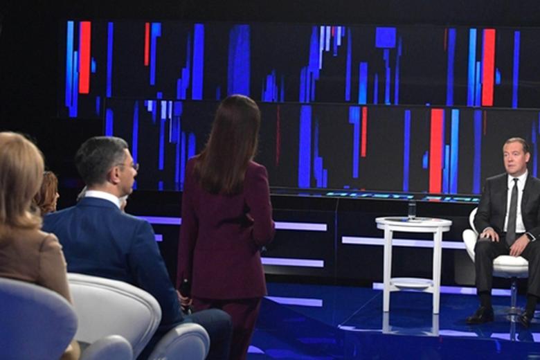 Дмитрий Медведев в программе «Диалог»